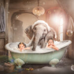 Fantasie portret- kinderfotograaf - photoshop bewerking