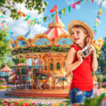 photoshopbewerking - creatief portret, foto uitnodiging