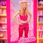 Roze barbie pop