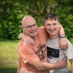 Familie-portret-vader en zoon- eindhoven