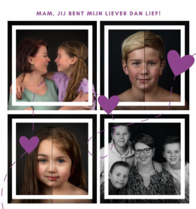Portretten studio - moederdag - Fotograaf Eindhoven
